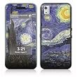 Van Gogh - Starry Night Design Protective Skin Decal Sticker for Samsung Instinct SCH M800 Cell Phone