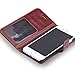 Justola iPhone 8 / iPhone 7 Wallet Case, 2 Card Slots, Cash Holder, Kickstand Feature, Brown