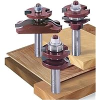 KATANA Raised Panel Ogee Router Bit Set with Undercutter