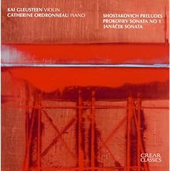 Shostakovich: 19 Preludes from Op. 34, Prokofiev: Sonata No.1, Jan�cek: Sonata
