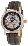 Burgmeister Damen-Armbanduhr Malaga Analog Automatik Leder BM158-305