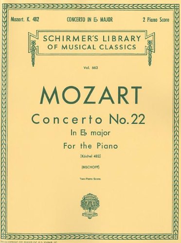 concerto no 22 in eb k482
