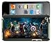 Apple iPod Touch 4 4th Gen Generation Cool Avengers Marvel Case/Cover + Screen Protector - Black