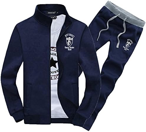 JINMIG Men's Fashion Jogging Slim Fit Sweat Suits Casual Tracksuits
