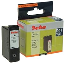 Geha Tintenpatrone für Epson Stylus Photo 2000 P, Inhalt 17 ml, Gruppe 982, schwarz