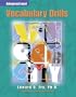 Vocabulary Drills: Advanced
