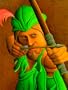 Robin hood and little john