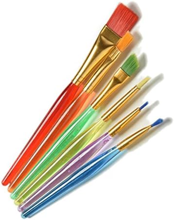 Fourthdec 6-Piece Decorating Brushes Set for Kids / Pastry Brushes