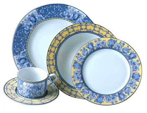 Coventry Palace Garden 20-Piece Dinnerware Set, Service for 4