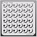 iStencils Repeat Wall Stencil 93-00035 R 8 X 8â€