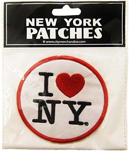 USA CompanyPatch, I Love New York, White