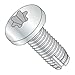 8-32 x 1/2" Type 1 Thread Cutting Screws/Six-Lobe (Torx) / Pan Head/Steel/Zinc (Carton: 10,000 pcs)