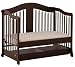 Stork Craft Rochester Stages Fixed Side Crib, Cherry