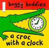 Croc with a clock