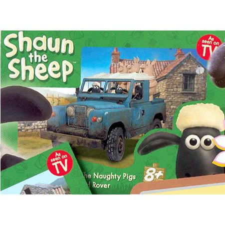 Childrens Toyshop  Toys : Airfix Shaun the Sheep with Land Rover Gift Set #