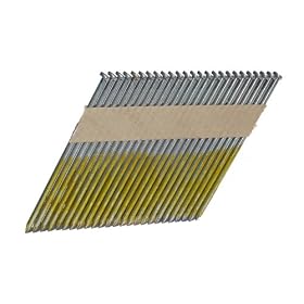 B & C Eagle A312X131HD/33 Clipped Head 3-1/2-Inch by .131-Inch by 31 to 33 Degree Paper Collated Hot Dipped Galvanized Smooth Shank Framing Nail (500 per Box)