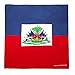 CTM Cotton Haitian Flag Bandana