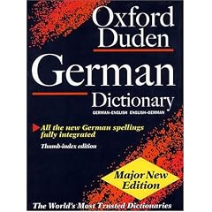 The Oxford-Duden German Dictionary