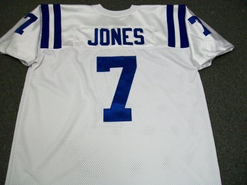 Bert Jones Baltimore Colts White Jersey XL - NFL Throwback Adult Jerseys