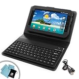 Premium Bluetooth Keyboard Folio Case and Stand for AT&T / Verizon / T-Mobi ....