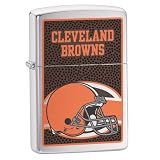 Zippo Cleveland Browns High Polish Chrome Lighter