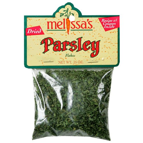 Melissa's Dried Parsley Flakes, 0.25-Ounce Bags (Pack of 12)