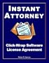 Instant Attorney's Click-Wrap License Agreement