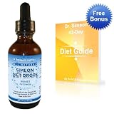 H. C. Institute Homeopathic Diet Drops 2 Oz. Used with Dr. Simeon Protocol 43 Day Supply