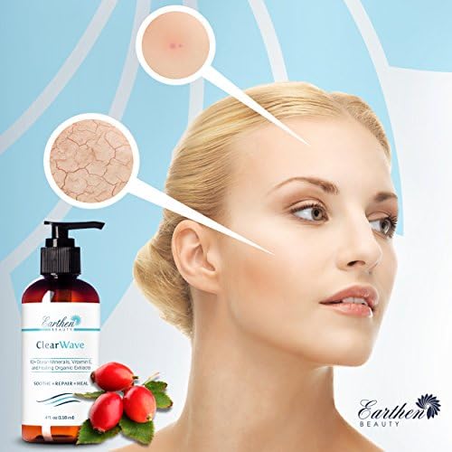 Ocean Mineral Facial Cleanser - Organic Ingredients Unclog Pores, Moisturize and Deep Cleanse In This Spa-Quality Face Wash. Brimming With All-Natural Ingredients, Including 92+ Ocean Minerals, MSM, Rose Hip Oil, Aloe Vera, and Vitamin E - Bring The Youthful Glow Back To Your Skin The Natural Way!