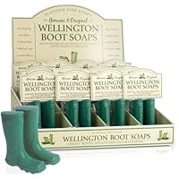 Wellington Boot Soap green 2x75g Scottish Fine Soaps