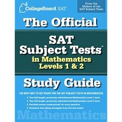 The Official SAT Subject Tests in Mathematics Levels 1 & 2 Study Guide