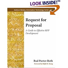 Request for Proposal: A Guide to Effective RFP Development (Addison-Wesley Information Technology Series)