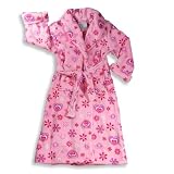 Sweet n Sassy - Girls Fleece Robe, Pink, Red