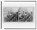Historic Print (L): South African Light Horse, coming down Adderly St., to entrain fo...