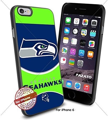 Seattle Seahawks NFL Iphone 6 Silicone Skin Case Rubber Iphone 6 Case Cover
