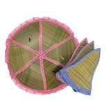 Ladies Folding Straw Hat Sun Shade Case Pack 48