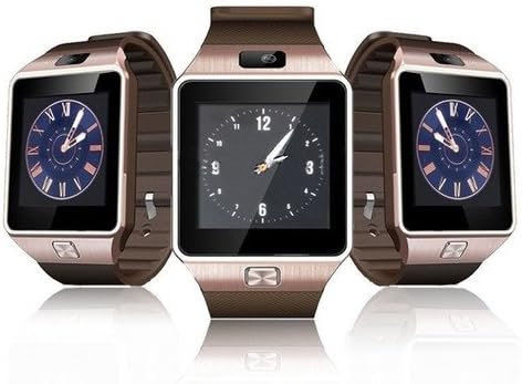 Ants CastleTec Smart Watch DZ09 Bluetooth Smart Watch with Camera for Samsung S5 / Note 2 / 3 / 4, Nexus 6, Htc, Sony and Other Android Smartphones (Gold)