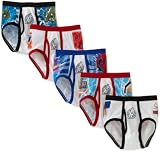 Fruit of the Loom Boys 2-7 The Avengers Brief, Assorted Colors, 6