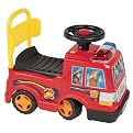 New Star Foot-to-Floor Sit'n Ride Fire Engine - Red