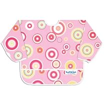Bumkins Waterproof Sleeved Bib - Pink Supernova