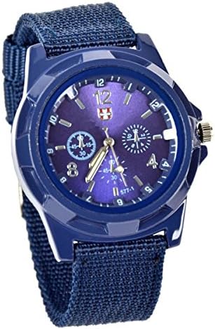 Sport Style Military Army Pilot Fabric Strap Sports Men Watch