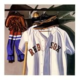 Good Sports Art Boston Red Sox Vintage Fenway Flannel Lithograph