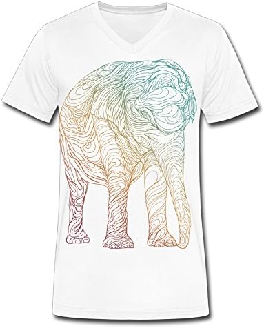 V Neck Male Lifespan Lifespan Graphic Design Colleges T-shirts