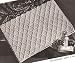 Vintage Crochet PATTERN to make - Folder Clutch Bag Book Cover Scrapbook. NOT a finished item. This 
