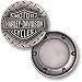 Harley-Davidson Diamond Plate, Classic Derby Nickel Antique Coin