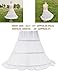Remedios Kids 3 Bone Wedding Flower Girl Petticoat/Underskirt/Crinoline WhiteChild(waist ca 23--38inch)