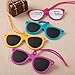Fun Sunglass Luggage Tags - Set of 4 Sunglasses (1)