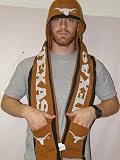 Texas Longhorns 2011 Team Stripe Hooded Knit Scarf with Pockets