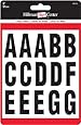 The Hillman Group 842282 2-Inch Letters Kit, Black/White