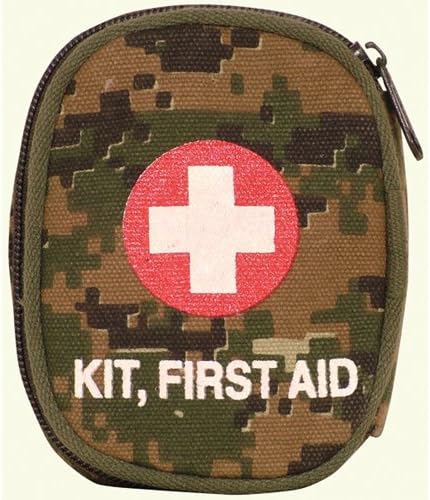 Digital Woodland Camouflage Soldier Individual First Aid Kit